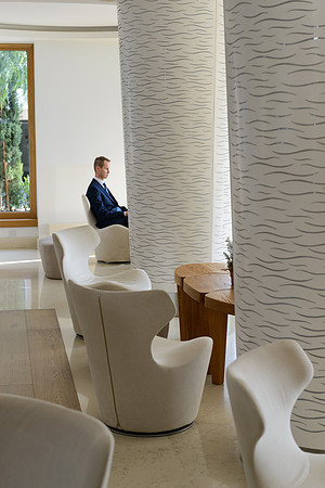 Hotel lobby